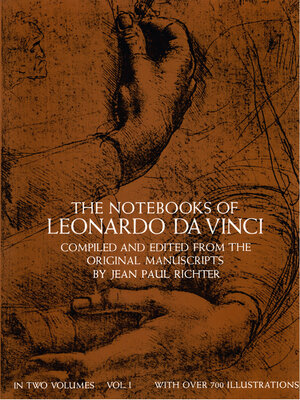 cover image of The Notebooks of Leonardo da Vinci